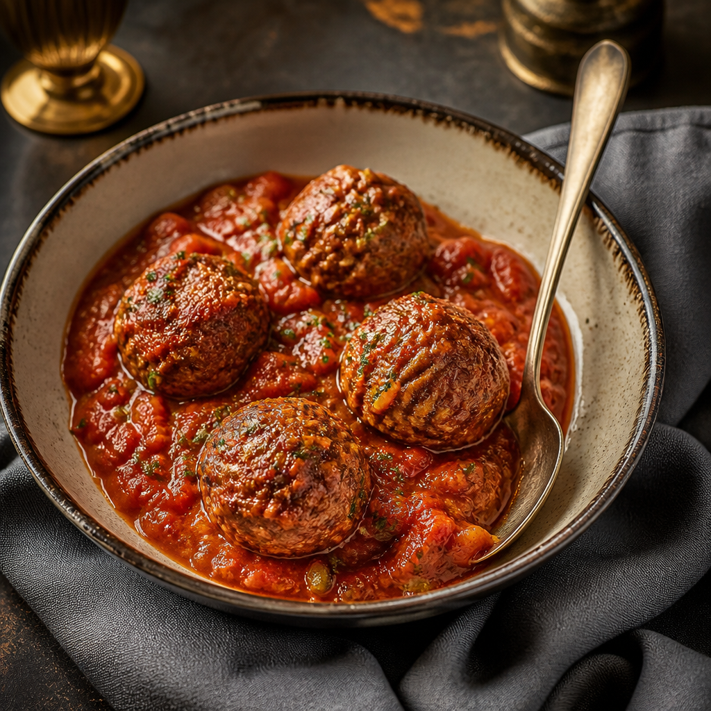 Gehaktballen in Tomatensaus