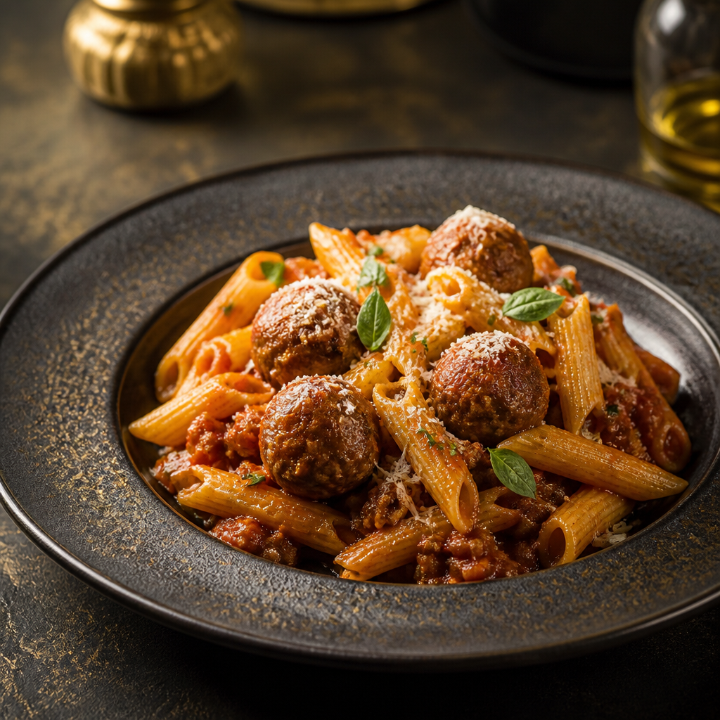 Penne Gehaktbal Bolognaise
