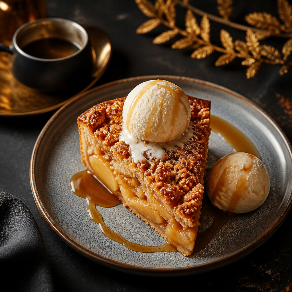 Warme Appeltaart met IJs